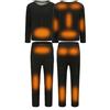 SYDUZAX Biancheria Intima Termica Riscaldato Elettrico Donna 2024 Nuovo Intimo Termico Riscaldata 14 Zone di riscaldamento USB Maglia e Pantaloni Termici Leggings con per Moto All'aperto Lavoro Sci