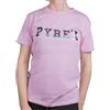 PYREX Original - T-Shirt da Donna in Cotone, Girocollo, Manica Corta, Logo Frontale Riflettente - Art.45164 (Rosa, S)