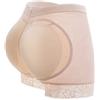 MISS MOLY Dona Mutande Imbottite Push up Glutei Elastica Traspirante Invisibile Underwear