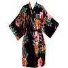 Max Hsuan Vestaglia da donna Plus taglie comode in raso kimono vestaglia da matrimonio damigella d'onore pigiama accappatoio taglia UK 8-24, 14-16