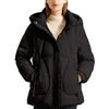 LKRSEEF Piumino Donna Giubbotto Donna Invernale Giacca Corta Piumino Corto Cappotto Invernale Corto Giacchetto Giaca Eleganti Giubbino Moda Giubbotto Leggero Piumini Giacca Inverno 100 Grammi Nera Piumini