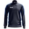 Etoile Felpa Train Start per Zeus Sport Relax Allenamento Tempo Libero Mezza Zip Tessuto Traspirante Free Time Felpe Training Tracksuit Calcio Calcetto Sweatshirt