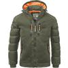 Geographical Norway Uomo Giacca Trapuntata Giacca Invernale con Cappuccio - Imbottitura Calda Anorak - Giacca con Cappuccio per Sci Snowboard all'aperto per Inverno/Autunno in Confezione con Cappello