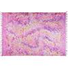SAIVONA Pareo Sarong Shawl Ladies - Wrap Skirt Beach - Beach Towel Opaque as Wrap Shawl or - Towel Dress And Wrap Dress Ladies - Handmade from Fair Trade Production Batik Purple Tones