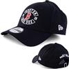 New Era - Berretto da baseball 9FORTY, da uomo, con logo MLB, NBA, NFL, edizione limitata, Boston Red Sox Black, Taglia unica