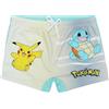 Pokémon Pokemon Costume da bagno da ragazzo con Pikachu, Blu, 140 cm