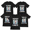 Incidiamo Pacchetto Magliette Personalizzabili T-Shirt Addio al Celibato Condannato a Nozze - Carica la Foto dello Sposo su Tutte Le t-Shirt - Gadget Addio al Celibato