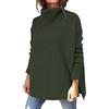Generic Maglioncino Donna Maglione Leopardato Donna Maglioni da Manica A Maglioni Oversize Larghi Pullover Lavorati A Maglia Grosso per Le Donne Lana Firmati