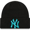New Era Berretto essenziale per neonati New York Yankees MLB League, Nero , 2
