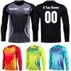 GEF1573ANTU Maglia Portiere Calcio personalizzata Ragazzi Sport Shirt Calcio Portiere Maglia Set Manica Lunga Protezione Attrezzatura Tuta