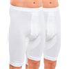 HERMKO , Größe Herren:8 (XXXL), Farbe:Bianco