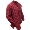 Shopoholic Fashion Camicia da Nonno da Uomo Hippie Mix Dharke Stripes