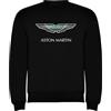 Genérico Felpa classica Aston Martin Logo Nero Uomo Taglie S M L XL XXL Sweatshirt