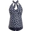 Herzmutter Costume da Bagno Gravidanza - Tankini Premaman - Neckholder - Due Pezzi per Donna Incinte - Costumi Mare Maternitá - 7100
