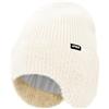 ATNKE Maglia Beanie Cappello con Paraorecchie per Uomo e Donna, Elasticizzato Spesso Caldo Pile Foderato Usato Tutti Giorni Inverno Morbido con Risvolto Lana Teschio Berretto Regali/Snow Beige