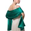 LumiSyne Donna Scialle In Raso Chiffon Silky Tinta Unita Wrap Stola Per Sposa Damigella Cerimonia Matrimonio Serata
