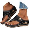 Generico Ciabatte Donna Estive, Ciabatte Donna Estive Ortopediche con Zeppa Eleganti Comode Sandali Spiaggia Piscina Leggere Supporto Arco Plantare Flip Flop Doccia Mare Pantofole Antiscivolo Gomma Suole