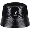Kangol Cappello Reversibile Rave Sport Bucket Donna/Uomo - da Pescatore con Fodera Estate Primavera/Estate - M (56-57 cm) Nero