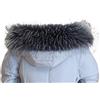 Amorar Sciarpa invernale da donna, con collo in pelliccia sintetica, collo in pelliccia sintetica, sciarpa per cappotto, giacca invernale, collo o cappuccio, con bottoni, 70-90 cm