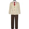 Xinchangda Costume cosplay Death Note Anime Light Yagami School Uniform Halloween Set completo Carnevale Party Costume regalo per i fan