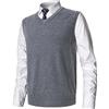 MeiLayM Gilet da Uomo Inverno V-Collo Senza Maniche Gilet con Scollo V Panciotto Maglione Cardigan Canotte Pullunder Smanicato Pullover Misto Scollo Commerciale Maglieria Panciotto