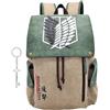 XIYOUMI Anime Attack Aot Titan Cosplay Zaino 42x27cm