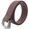 Eoyajsze Cintura da uomo in nylon con fibbia in lega da 3,8cm di larghezza e chiusura ad anello, Colore 3, 105cm