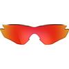ThunderClap Lenti di ricambio in policarbonato per occhiali da sole Oakley M2 Frame OO9212, Aurora Red, Taglia unica