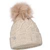 ELIMELI Berretto invernale da donna, caldo, lavorato a maglia, con pompon, per l'inverno, prodotto in UE 17528