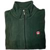 BE BOARD Felpa Zip Lunga Uomo Micropile Full Zip 9826 Colore Verde (3XL)
