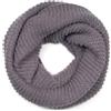 styleBREAKER Sciarpa ad anello unisex in maglia a onde | Sciarpa ad anello 72x30 cm, tessuto morbido e caldo per linverno, avvolgibile due volte.
