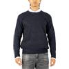 TONY BACKER - Maglioncino Cotone Uomo Leggero, Comodo E Pratico per la Mezza Stagione, Maglione Girocollo Uomo, Tessuto Morbido, Maglione 4 Colori Tinta Unita