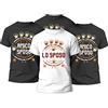 t-shirteria - Magliette Addio al Celibato - Set Completo con Maglia Speciale per Lo Sposo e Colorate per Amici - Gadget Festa con Materiali Traspiranti e Certificati