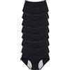 VVAULT Mutandine a vita alta a prova di perdite, confezione da 3/5/8 senza perdite, biancheria intima da donna, mutandine per incontinenza per donne, 8 pezzi - 2, 7XL