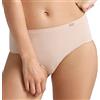 Liabel 5 Slip Vita Alta in Seamless. Mutande da Donna in Microfibra Made in Italy. Art LD-080 (IT, Testo, XXL, Regular, Regular, 2 Nudo 2 Nero 1 Bianco)