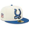 New Era NFL Berretto 59Fifty Fitted Cappellino da Baseball NFL 2022-2023 Sideline Football Americano Logo della Squadra