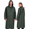 BWOLF POSEIDON Impermeabile Uomo Impermeabile Lungo Poncho Antipioggia Riutilizzabile Impermeabile Outdoor Riutilizzabile Impermeabile con Cappuccio