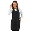 Ergos Workwear I.sacco Grembiule SOMMELIER SHORT Unisex in 100% Poliestere (Nero)