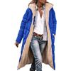 Generico Piumino Donna Lungo Invernale Parka Giacca Double Face Cappott con Cappuccio Leggero Antivento Trapuntato Giacca Taglie Forti Piumini Elegante Maniche Lunghe Imbottita Giubbotto (19,5XL)