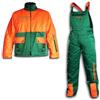 BricoLoco.com Bricoloco Giacca e Salopette pantaloni antitaglio Motosega 65% Poliestere e 35% Cotone con 12 Strati di Materiale Ritardante Taglio e Fodera 100% Poliestere.