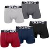 L&K Boxer da Uomo in Cotone, Confezione da 5, Taglia M-5XL, Neri, Multicolore, Modelli Fantastici, vestibilità Ampia, Senza fastidiose Etichette 1116 F 5XL