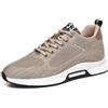 MODSGUE Sneaker da uomo, scarpe estive, slipon, scarpe da ginnastica, scarpe da ginnastica, scarpe da ginnastica, traspiranti, da tennis, da jogging, da fitness, cachi, 52