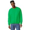 TICTEX Felpa Girocollo per Uomo in Cotone - Felpa Basic Senza Cappuccio per Uso Quotidiano e Abbigliamento da Lavoro - Irish Green, XL