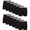 Hanes Boxer Briefs, Cool Dri Moisture-Wicking Underwear, Cotton No-Ride-up for Men, Multi-Packs Available Boxer Corti Uomo (Pacco da 12)