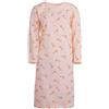 Romesa Lucky - Camicia da notte termica con fantasia floreale arancione L