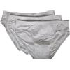 RAGNO Confezione 3 Slip Uomo bio Cotton Stretch Elastico ricoperto artcolo U547BQ Slip Confort E Fitting, 010T Bianco, 3 - Terza