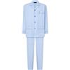 El Búho Nocturno Pigiama Uomo Lungo Cotone 100% - Popeline Set Classico Due Pezzi Giacca Maniche Lunghe Bottoni - Abbigliamento Notte Ospedale Leggero Autunno Estate Taglie Forti