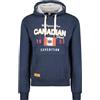 Canadian Peak Guitreak Men - Sweat Homme Capuche Poche Kangourou - Vêtement Sweatshirt Hoody Chaud Manches Longues - Pull Hommes Printemps Ete Automne Hiver (Marine L)