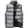 Peuignao Gilet Imbottito Uomo Giubbotto Smanicato Uomo Invernale Giubbino Smanicato Casual Gilet Trapuntato Uomo Taglie Forti Giacca senza Maniche Giacchetto Smanicato Uomo Gilet Uomo Imbottiti Grigio 6XL