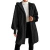 Generico Giubbotto Donna Invernale Felpa Donna Offerta Giacca In Pile Da Oversize Alla Lunga Casual Calda Con Giacche Felpa In Pile Lunga